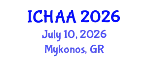 International Conference on Healthy and Active Aging (ICHAA) July 10, 2026 - Mykonos, Greece
