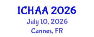 International Conference on Healthy and Active Aging (ICHAA) July 10, 2026 - Cannes, France
