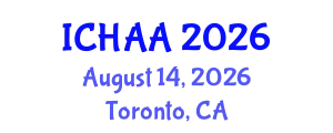 International Conference on Healthy and Active Aging (ICHAA) August 14, 2026 - Toronto, Canada