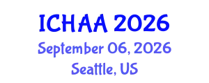 International Conference on Healthy and Active Aging (ICHAA) September 06, 2026 - Seattle, United States