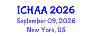 International Conference on Healthy and Active Aging (ICHAA) September 09, 2026 - New York, United States