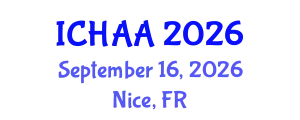 International Conference on Healthy and Active Aging (ICHAA) September 16, 2026 - Nice, France
