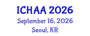 International Conference on Healthy and Active Aging (ICHAA) September 16, 2026 - Seoul, Republic of Korea
