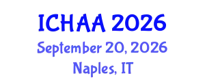 International Conference on Healthy and Active Aging (ICHAA) September 20, 2026 - Naples, Italy