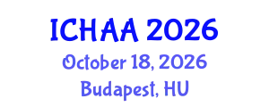 International Conference on Healthy and Active Aging (ICHAA) October 18, 2026 - Budapest, Hungary