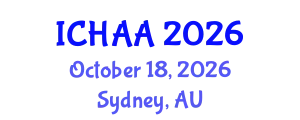International Conference on Healthy and Active Aging (ICHAA) October 18, 2026 - Sydney, Australia
