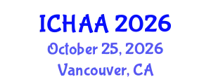 International Conference on Healthy and Active Aging (ICHAA) October 25, 2026 - Vancouver, Canada