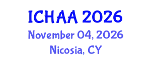 International Conference on Healthy and Active Aging (ICHAA) November 04, 2026 - Nicosia, Cyprus