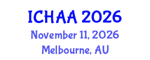 International Conference on Healthy and Active Aging (ICHAA) November 11, 2026 - Melbourne, Australia