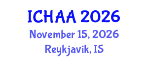 International Conference on Healthy and Active Aging (ICHAA) November 15, 2026 - Reykjavik, Iceland