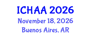 International Conference on Healthy and Active Aging (ICHAA) November 18, 2026 - Buenos Aires, Argentina