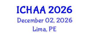 International Conference on Healthy and Active Aging (ICHAA) December 02, 2026 - Lima, Peru