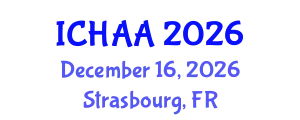 International Conference on Healthy and Active Aging (ICHAA) December 16, 2026 - Strasbourg, France