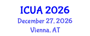 International Conference on Urban Agriculture (ICUA) December 27, 2026 - Vienna, Austria