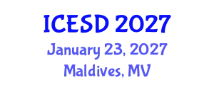 International Conference on Education, Sustainability and Development (ICESD) January 23, 2027 - Maldives, Maldives