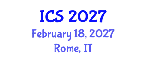 International Conference on Security (ICS) February 18, 2027 - Rome, Italy