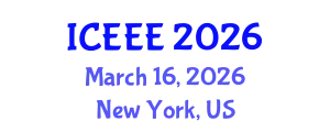 International Conference on Environmental and Ecological Economics (ICEEE) March 16, 2026 - New York, United States