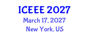 International Conference on Environmental and Ecological Economics (ICEEE) March 17, 2027 - New York, United States