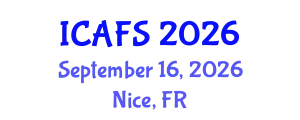 International Conference on Agricultural and Farming Systems (ICAFS) September 16, 2026 - Nice, France