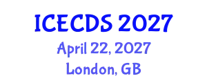 International Conference on Education, Cultural and Disability Studies (ICECDS) April 22, 2027 - London, United Kingdom