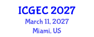 International Conference on Genetic and Evolutionary Computation (ICGEC) March 11, 2027 - Miami, United States