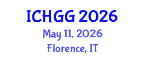 International Conference on Human Genetics and Genomics (ICHGG) May 11, 2026 - Florence, Italy
