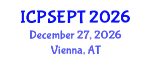 International Conference on Photovoltaic Solar Energy and Power Technology (ICPSEPT) December 27, 2026 - Vienna, Austria