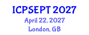 International Conference on Photovoltaic Solar Energy and Power Technology (ICPSEPT) April 22, 2027 - London, United Kingdom