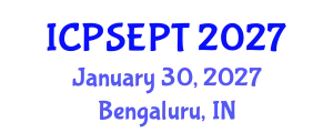 International Conference on Photovoltaic Solar Energy and Power Technology (ICPSEPT) January 30, 2027 - Bengaluru, India