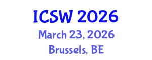 International Conference on Social Work (ICSW) March 23, 2026 - Brussels, Belgium