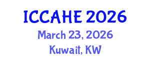 International Conference on Civil, Architectural and Hydraulic Engineering (ICCAHE) March 23, 2026 - Kuwait, Kuwait