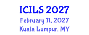 International Conference on Interdisciplinary Legal Studies (ICILS) February 11, 2027 - Kuala Lumpur, Malaysia