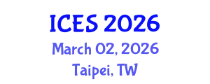 International Conference on Education Studies (ICES) March 02, 2026 - Taipei, Taiwan