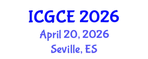 International Conference on Green Chemistry and Environment (ICGCE) April 20, 2026 - Seville, Spain