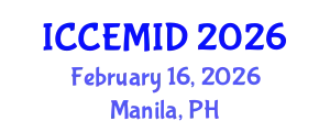 International Conference on Clinical, Experimental Microbiology and Infectious Diseases (ICCEMID) February 16, 2026 - Manila, Philippines