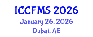 International Conference on Cinema, Film and Media Studies (ICCFMS) January 26, 2026 - Dubai, United Arab Emirates