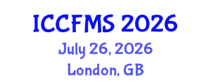 International Conference on Cinema, Film and Media Studies (ICCFMS) July 26, 2026 - London, United Kingdom