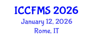 International Conference on Cinema, Film and Media Studies (ICCFMS) January 12, 2026 - Rome, Italy
