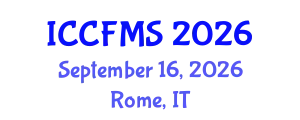 International Conference on Cinema, Film and Media Studies (ICCFMS) September 16, 2026 - Rome, Italy