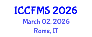 International Conference on Cinema, Film and Media Studies (ICCFMS) March 02, 2026 - Rome, Italy