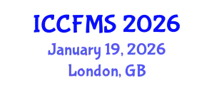 International Conference on Cinema, Film and Media Studies (ICCFMS) January 19, 2026 - London, United Kingdom