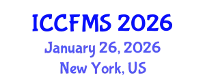 International Conference on Cinema, Film and Media Studies (ICCFMS) January 26, 2026 - New York, United States