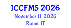 International Conference on Cinema, Film and Media Studies (ICCFMS) November 11, 2026 - Rome, Italy