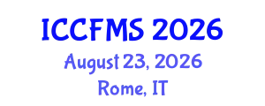 International Conference on Cinema, Film and Media Studies (ICCFMS) August 23, 2026 - Rome, Italy