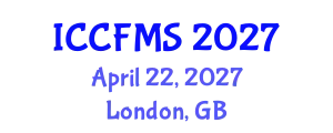 International Conference on Cinema, Film and Media Studies (ICCFMS) April 22, 2027 - London, United Kingdom