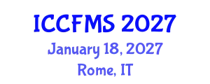 International Conference on Cinema, Film and Media Studies (ICCFMS) January 18, 2027 - Rome, Italy