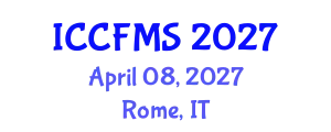 International Conference on Cinema, Film and Media Studies (ICCFMS) April 08, 2027 - Rome, Italy