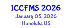 International Conference on Cinema, Film and Media Studies (ICCFMS) January 05, 2026 - Honolulu, United States