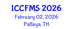 International Conference on Cinema, Film and Media Studies (ICCFMS) February 02, 2026 - Pattaya, Thailand