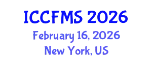 International Conference on Cinema, Film and Media Studies (ICCFMS) February 16, 2026 - New York, United States